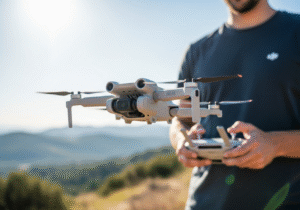 Dron 4K mini: Najlepsze modele dla początkujących z wiatroodpornością.