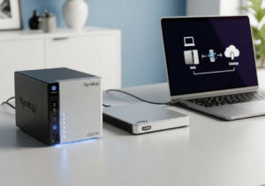 Własny serwer NAS Synology DS224+: Recenzja dla małych firm i konfiguracja backupu 3-2-1.